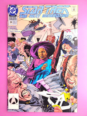 STAR TREK THE NEXT GENERATION  #34 VF/NM  1992 B&B COMBINE SHIP $5 MINIMUM ORDER