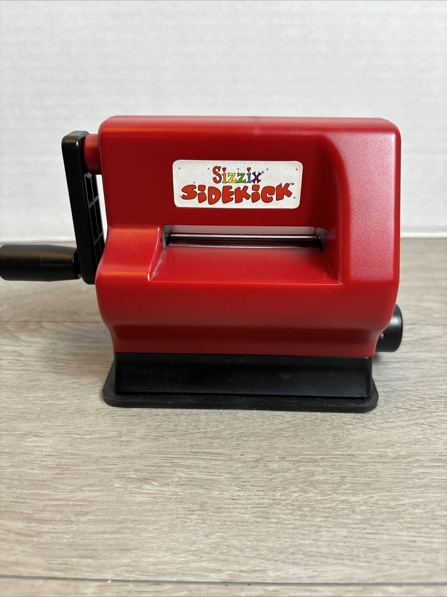 Sizzix Sidekick Machine Only, Red - Embossing and Shape Sizzix Sidekick Machine Only, Red - Embossing and Shape