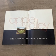 Apple Valley California Promotional Ranchos Roy Rodgers POSTER 1970 Reserve Oil