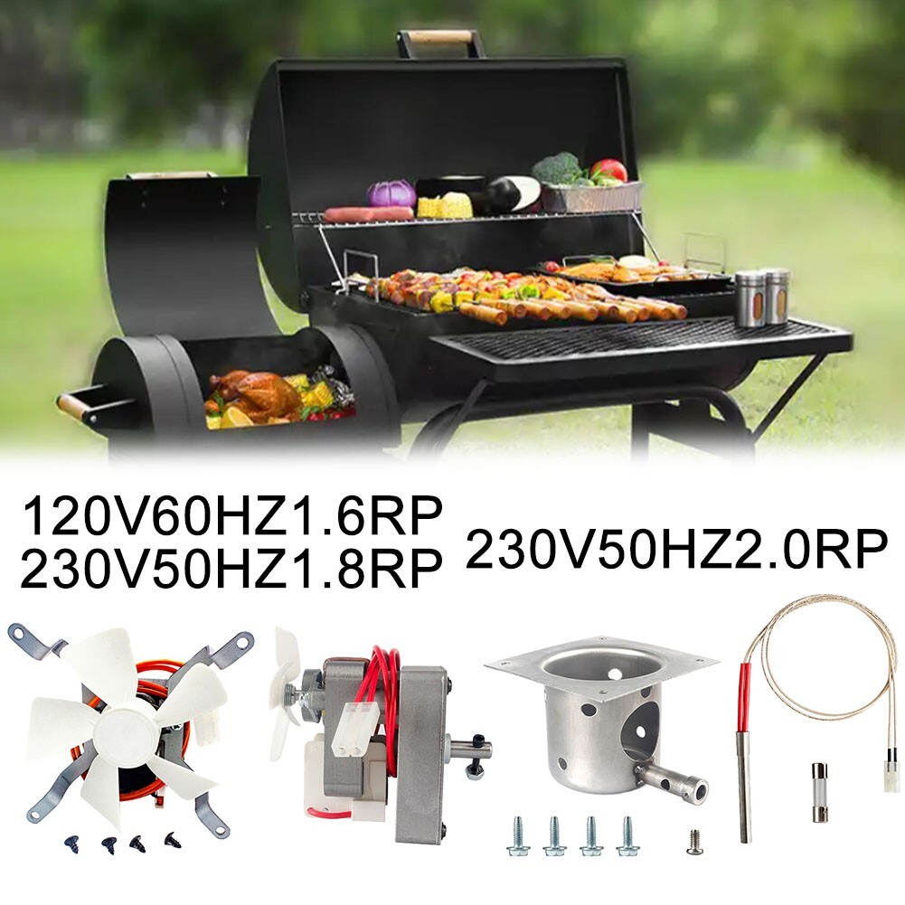 Complete Igniter Kit for BBQ Grills Includes Fan Pot and Motor