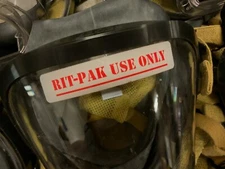 Scott AV3000 “RIT-PAK USE ONLY” Firefighter SCBA Mask KevlarHeadnet Size Medium
