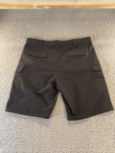 Propper Men’s Cargo Lightweight tactical Shorts Black Canvas Telflon RN# 89706 - Picture 2 of 12