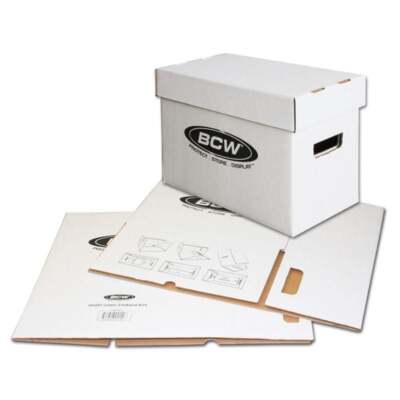 5X BCW Short Comic Storage Box