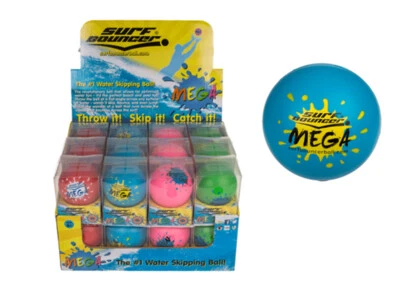 GESCHENKTRENDS Mega Waverunner Ball D: 8,5 cm- Der Surf Bouncer Ball springt übers Wasser! Toll