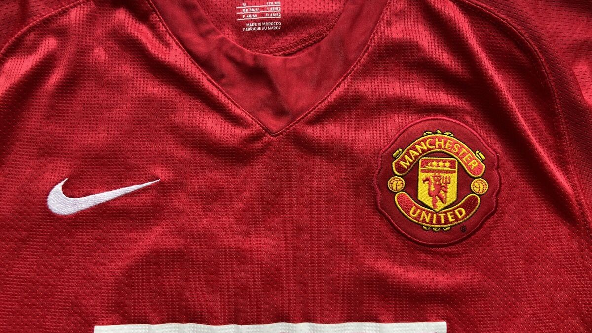 MANCHESTER UNITED 2007 2009 HOME SHIRT JERSEY NIKE 237924 MANCHESTER UNITED 2007 2009 HOME SHIRT JERSEY NIKE 237924