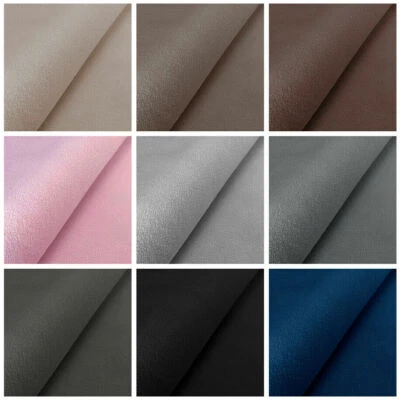 STOFFSHOP Modern Plüsch Schwer entflammbar Meterware Möbelstoff SAN FERNANDO