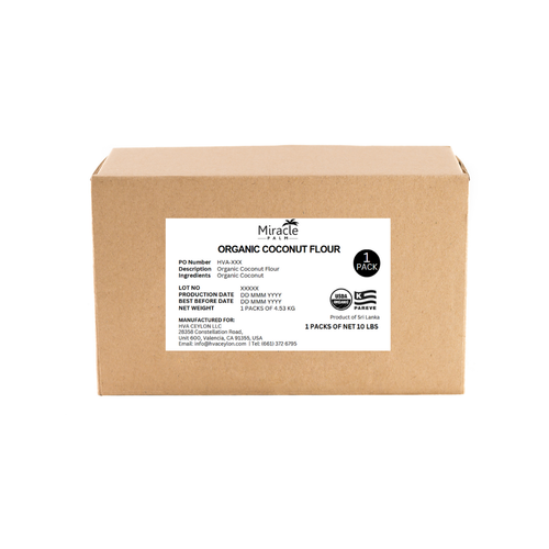 Miracle Palm Organic Coconut Flour Gluten Free Flour 10Ibs EBay miracle-palm-organic-coconut-flour-gluten-free-flour-10ibs-ebay