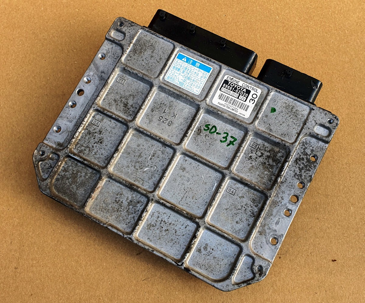 Toyota Ractis 2006 DBA-SCP100 89661-52D20 Ecu Ecm oem jdm used