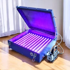110V Vacuum Exposure Unit 12 LED Tubes 22*24" with Automatic Memory Function