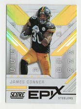 James Conner ES-7 2019 Score Epix Season Pittsburgh Steelers Card