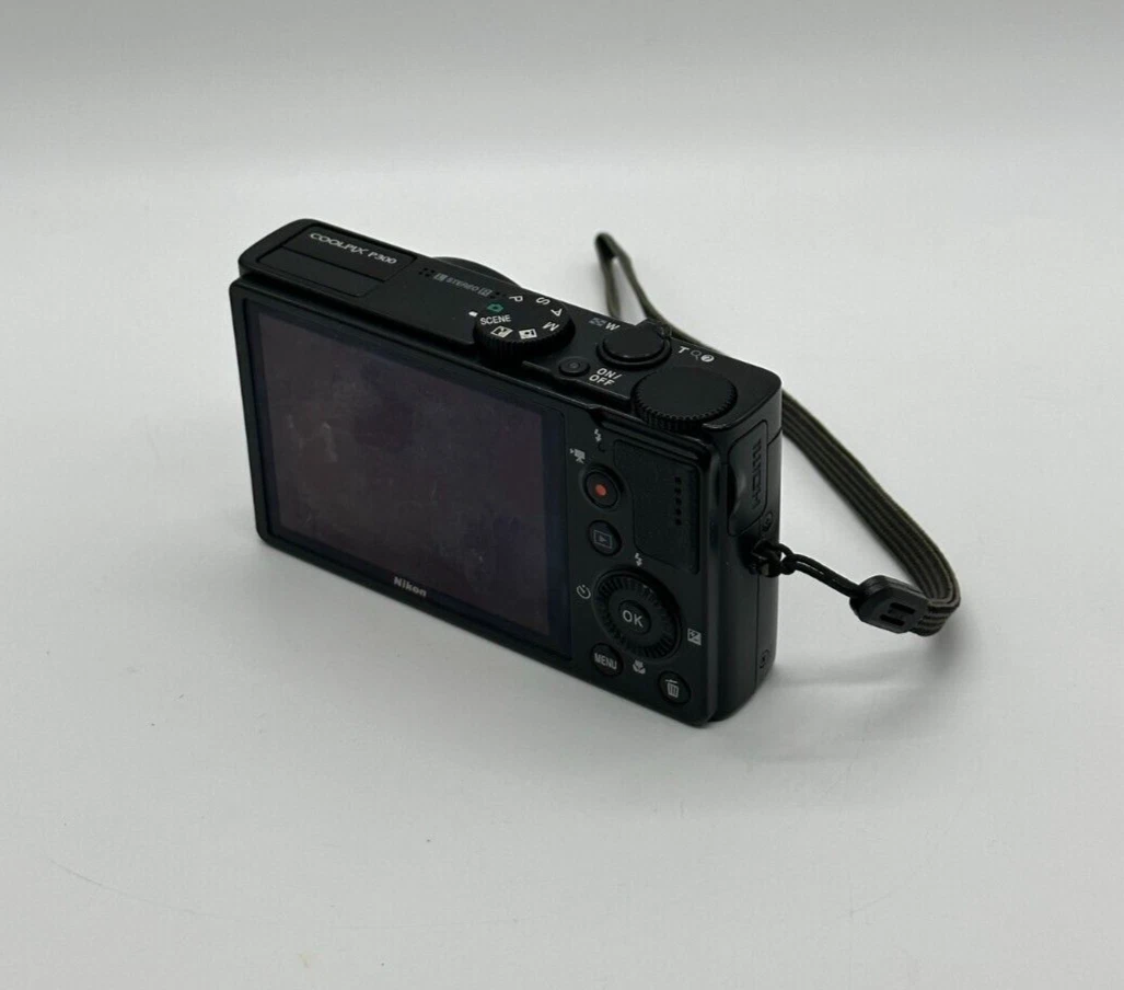 NIKON CoolPix P300 12MP Compact Digital Camera Black | eBay