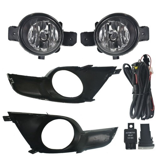 Clear Fog Lights Lamps Kit Switch+Harness for 2013 2014 2015 Nissan Altima - 第 2/7 張圖片