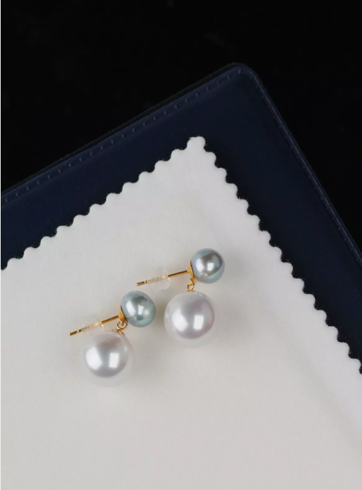 Akoya AAA 7-11mm blue White natural​ Freshwater cultured pearl