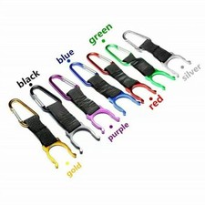 Carabiner Clip Hook Water Bottle Holders D-ring - Buckle Walk Hike Camping 4pcs