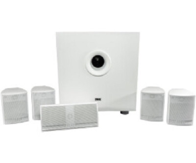 Elac Cinema 5.2 Theater-Pack | 5.1 Heimkino Lautsprechersystem (Weiß )