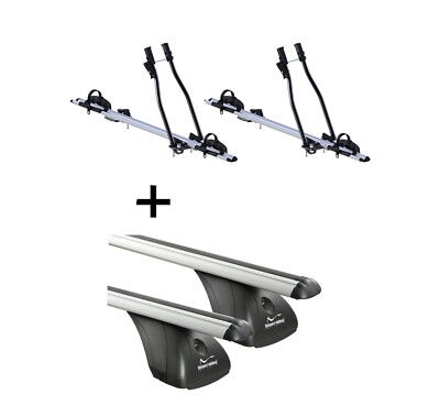 2x Fahrradträger SAGITTAR+Dachträger VDP für für Opel Zafira Cosmo 5Türer 07-11
