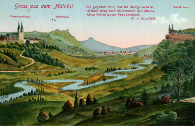Postcard* Greetings from the Maintal (AB)20406