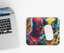 Deadpool And WOLVERINE mouse pad