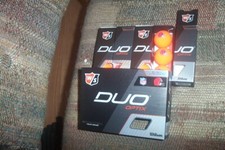 1 dz BRAND NEW 2020 Wilson Staff Duo Optix golf balls orange Cleveland Browns