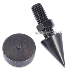 4pcs M8x42 Speaker Spike Pad Amplifier Shockproof Isolation Stand Foot Base Pad