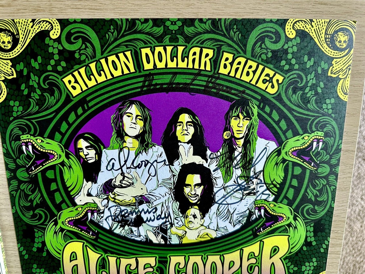 Alice Cooper Billion Dollar Babies [3LP] 50th Anniversary SIGNED
