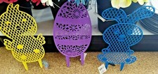 Bunny, Egg, And Chick Plastic Yard Stakes Prepare your Yard for Spring Choose 1