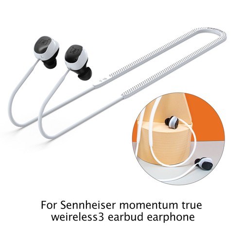 Anti-Lost-Seil-Kopfhörerband für Momentum True Wireless 3 (weiß) - Zdjęcie 2 z 5