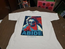  The Big Lebowski The Dude Abides Movie Official Merchandise Large Shirt
