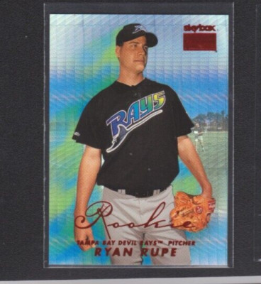 1999 SKYBOX PREMIUM STAR RUBIES ROOKIE PARALLEL #261 RYAN RUPE SET BREAK #/50
