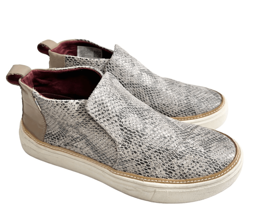TOMS Paxton Snake Womens Size Wide Sneakers Casual Sneaker