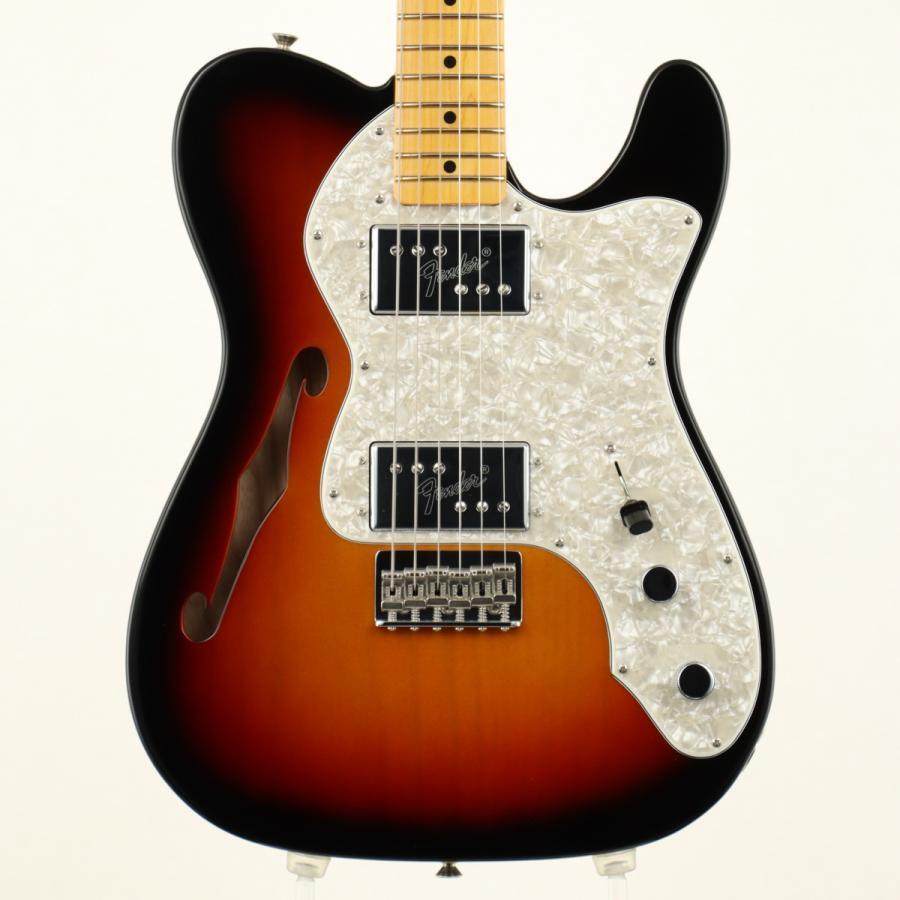 Fender American Vintage II 1972 Telecaster Thinline Sunburst Electric