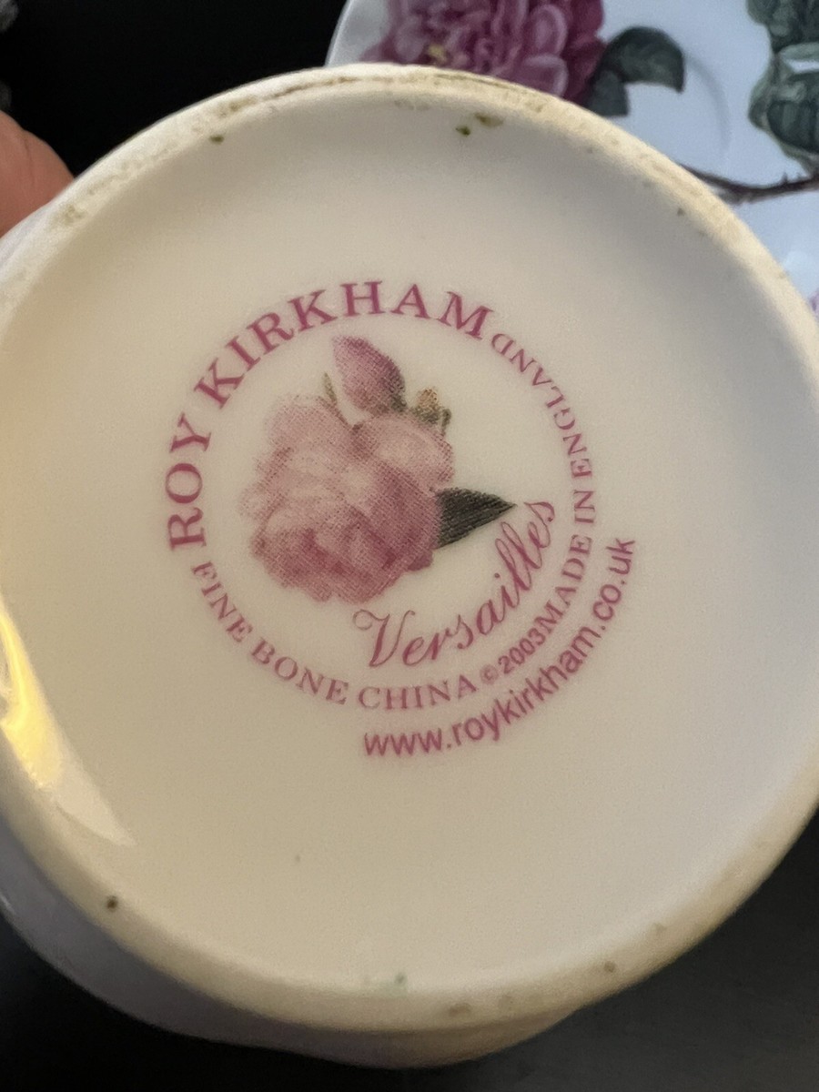 Roy Kirkham Versailles 2003 Teacup & Saucer | eBay