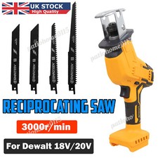 Electric Cordless Reciprocating Saw Saber Cutting Saw Kit For Dewalt 18V Battery