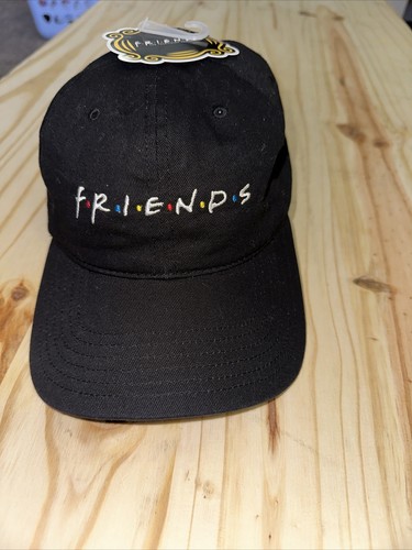 Friends Mütze Vintage 90er schwarz TV Fernsehen Show Nissin Snapback Baseball Cap - Bild 1 von 5