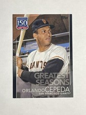 Orlando Cepeda 2019 Topps Update 150 Years of Baseball #150-85 Black /299 Giants
