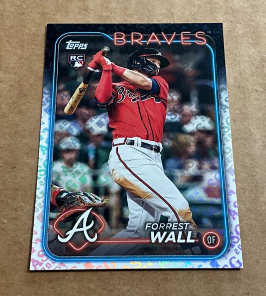 2024 Topps ASG All Star Game Foil # 391 Forrest Wall Rookie Atlanta Braves