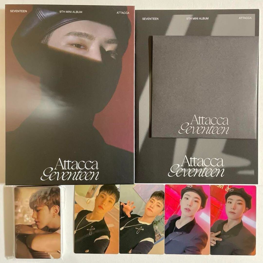 SEVENTEEN HOSHI Attacca Carat ver. CD Binder Lyric book Photocard