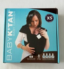 Baby K'tan ORIGINAL Baby Carrier - Eggplant Purple - Extra Small EUC