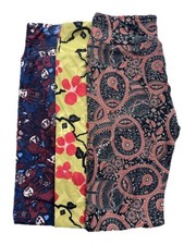 Women  s One Size Lularoe Leggings Lot Of 3 OS