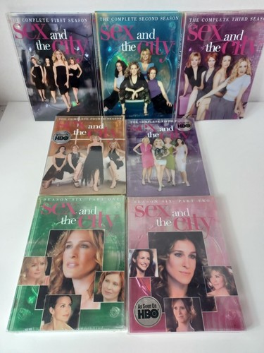 Sex and the City Season's 1,2,3,4,5,6 Teil 1,2 komplette Serie kostenloser Versand