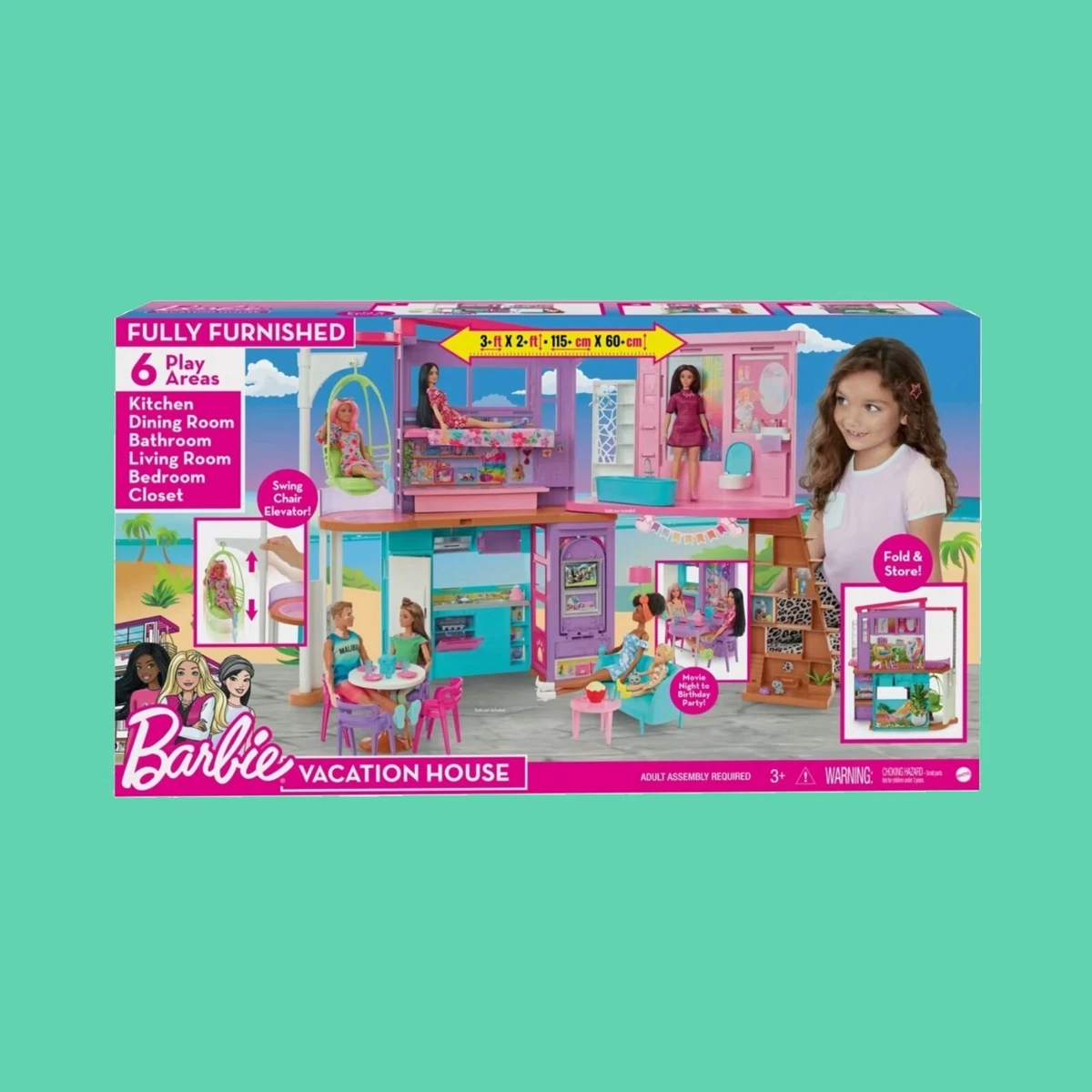 Barbie online vacation house