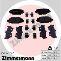 Zimmermann Scheibenbremsbelag 25376.175.2
