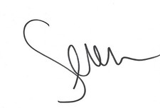 Serena Williams autograph signed 10x15 cm index card