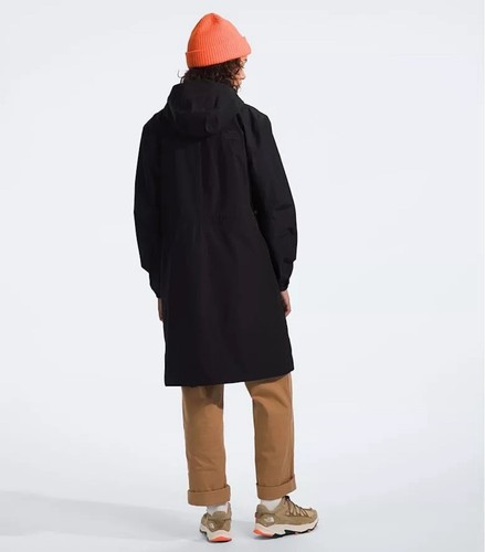 Nueva gabardina THE NORTH FACE negra para mujer M66 Tech impermeable (mediana) - Imagen 3 de 9