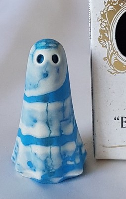 Blau & Weiß ~ Boo Ghost Figur ~ York Ghost Merchants ~ Originalverpackt ~ NEU