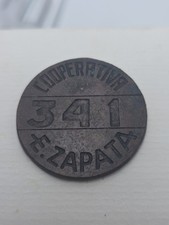 Mexico UNLISTED Large Token Cooperativa Emiliano Zapata #341 Morelos Token? 37mm