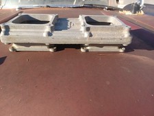 Nos 19501924 Vintage Weiand Hi-ram Tunnel Intake 2pc Top Dual Dominator