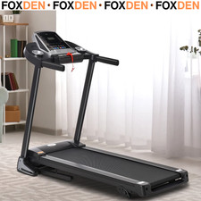 Folding 12.8 km/h Electric Treadmill Running Machine w/ Incline LED Display