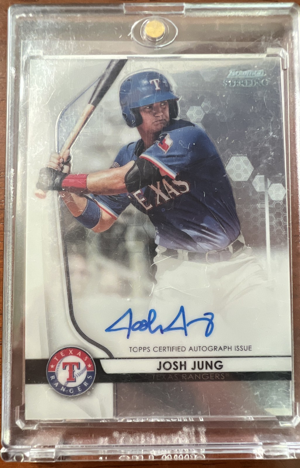 2020 Bowman Sterling - Prospect Autographs Josh Jung #BSPA-JJU (AU, RC)