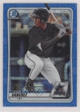 2020 Bowman Chrome Prospects Mega Box Blue Mojo Refractor /150 Jesus Sanchez wk1